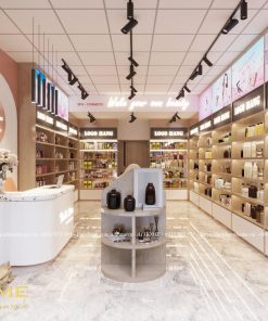 Thiết kế shop mỹ phẩm