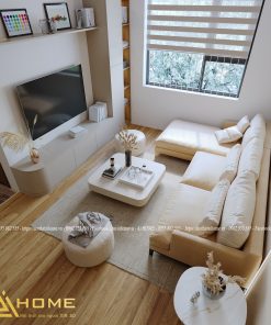 nội thất chung cư 57m2