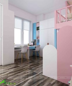 phòng ngủ bé trai và bé gái