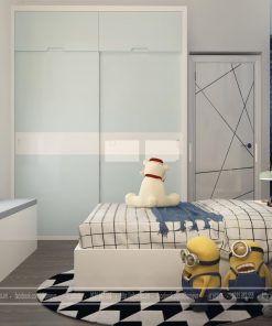 thiet ke noi that chung cu phong ngu con trai 2