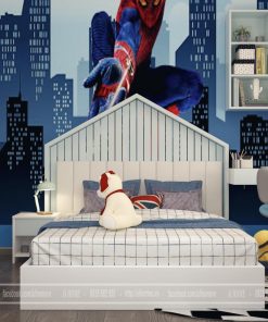 hiet ke noi that chung cu phong ngu con trai