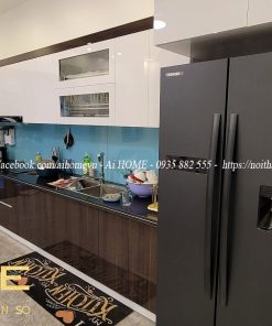 Tủ bếp nhà ống