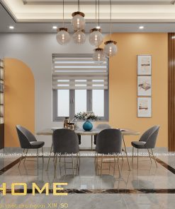 Phòng khách nhà ống