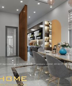 Phòng khách nhà ống