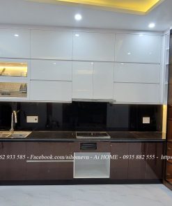 Tủ bếp thực tế đẹp