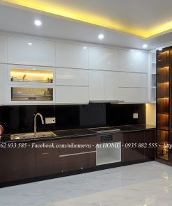 Tủ bếp thực tế đẹp