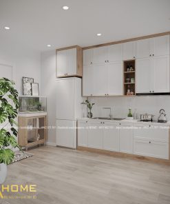 Thiết kế tủ bếp chung cư