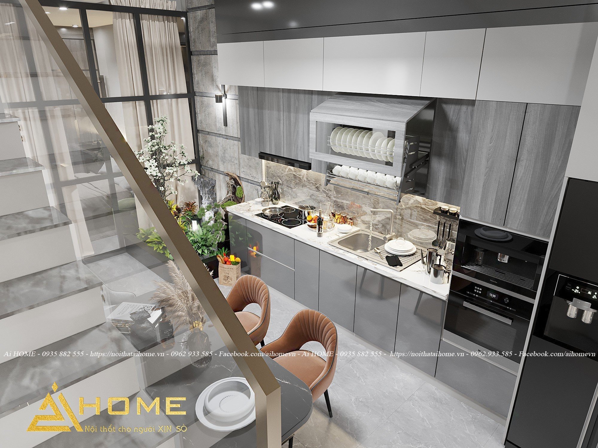 Thiết kế nhà ống mặt tiền 4m