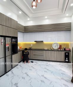 tủ bếp thực tế