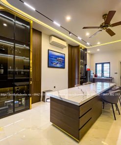 Tủ bếp thực tế sau thi công5