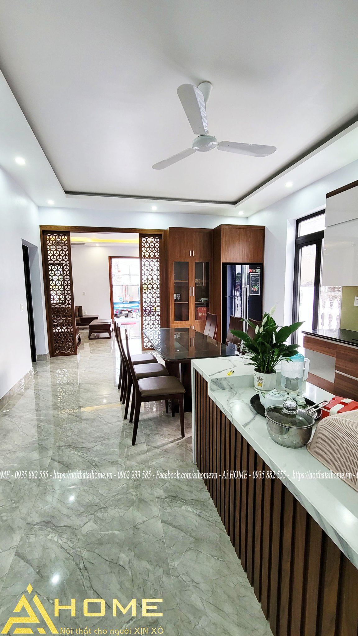 Tủ bếp thực tế