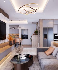 noi that phong khach biet thu