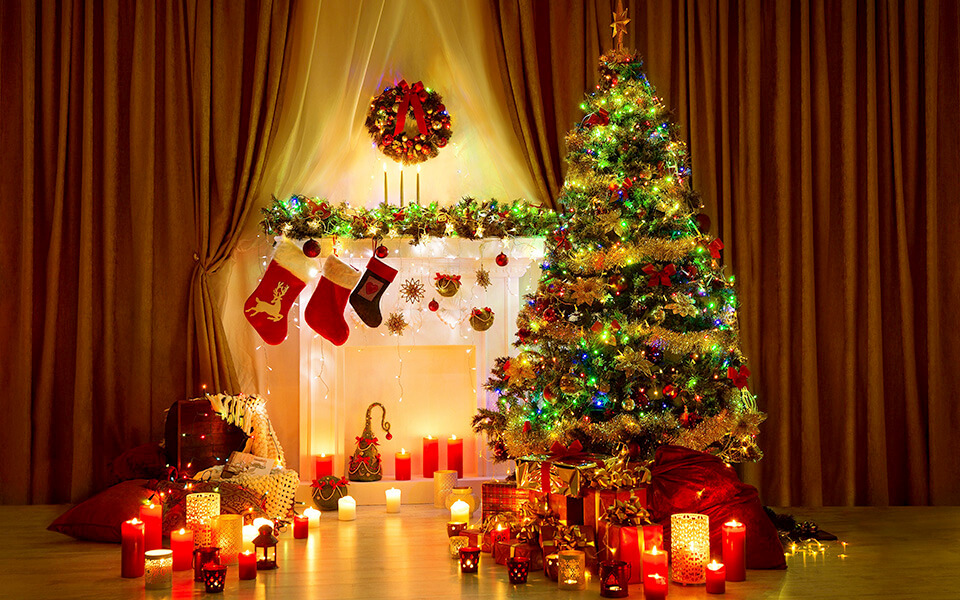 Trang trí nhà đón Noel, mừng giáng sinh an lành, ấm áp