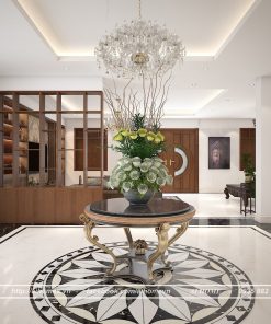 phong khách biet thu