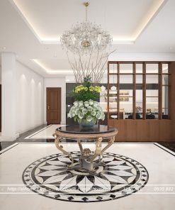 phong khách biet thu