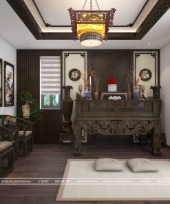 Gian thờ đón tết