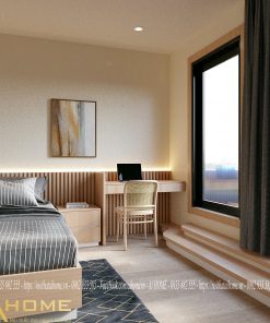 phòng ngủ nội thất nhà phố