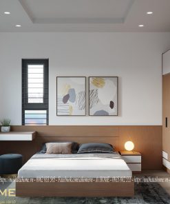 phòng ngủ nội thất nhà phố