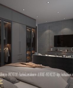 phòng ngủ nam cá tính