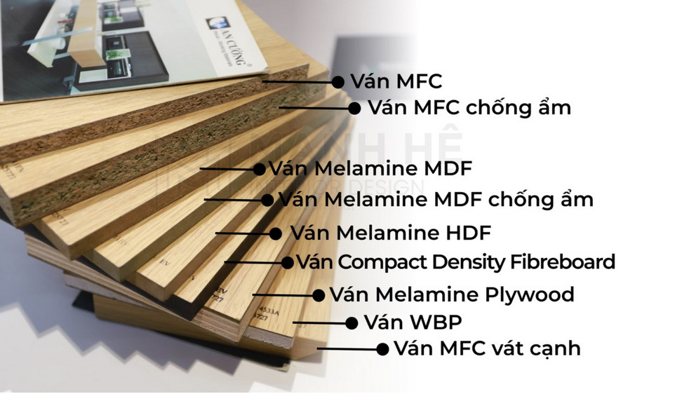 Phan biet MDF MFC