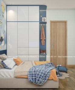 Phong ngu rieng con trai