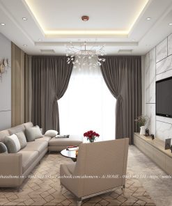 Phòng khách và bếp gia đình 3