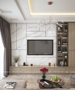 Phòng khách và bếp gia đình 2