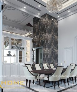 phòng khách tân cổ điển