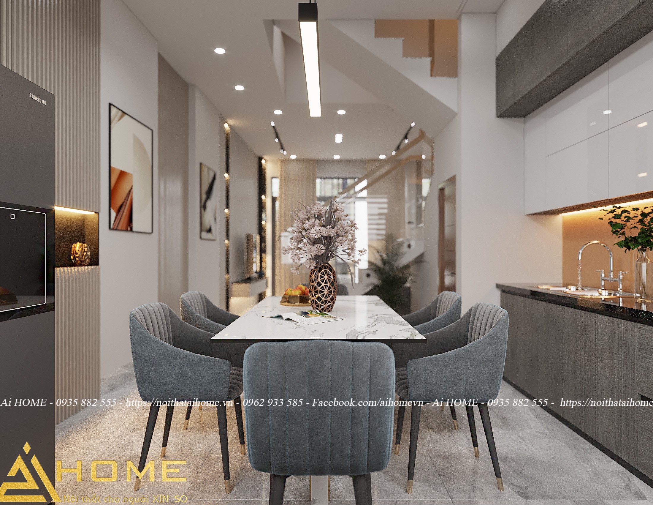 Nội thất nhà phố 40m2