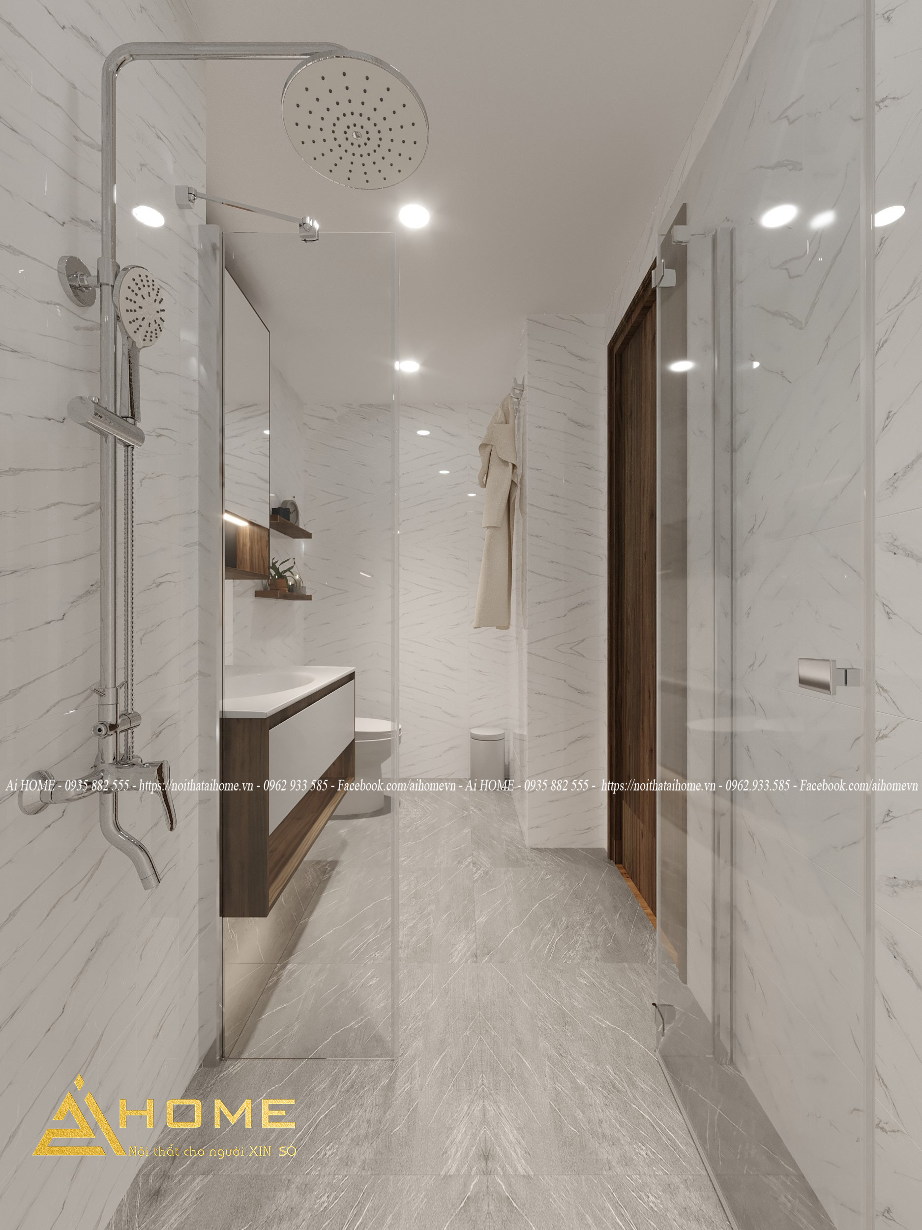 Nội thất chung cư Bạch Đằng Lake View