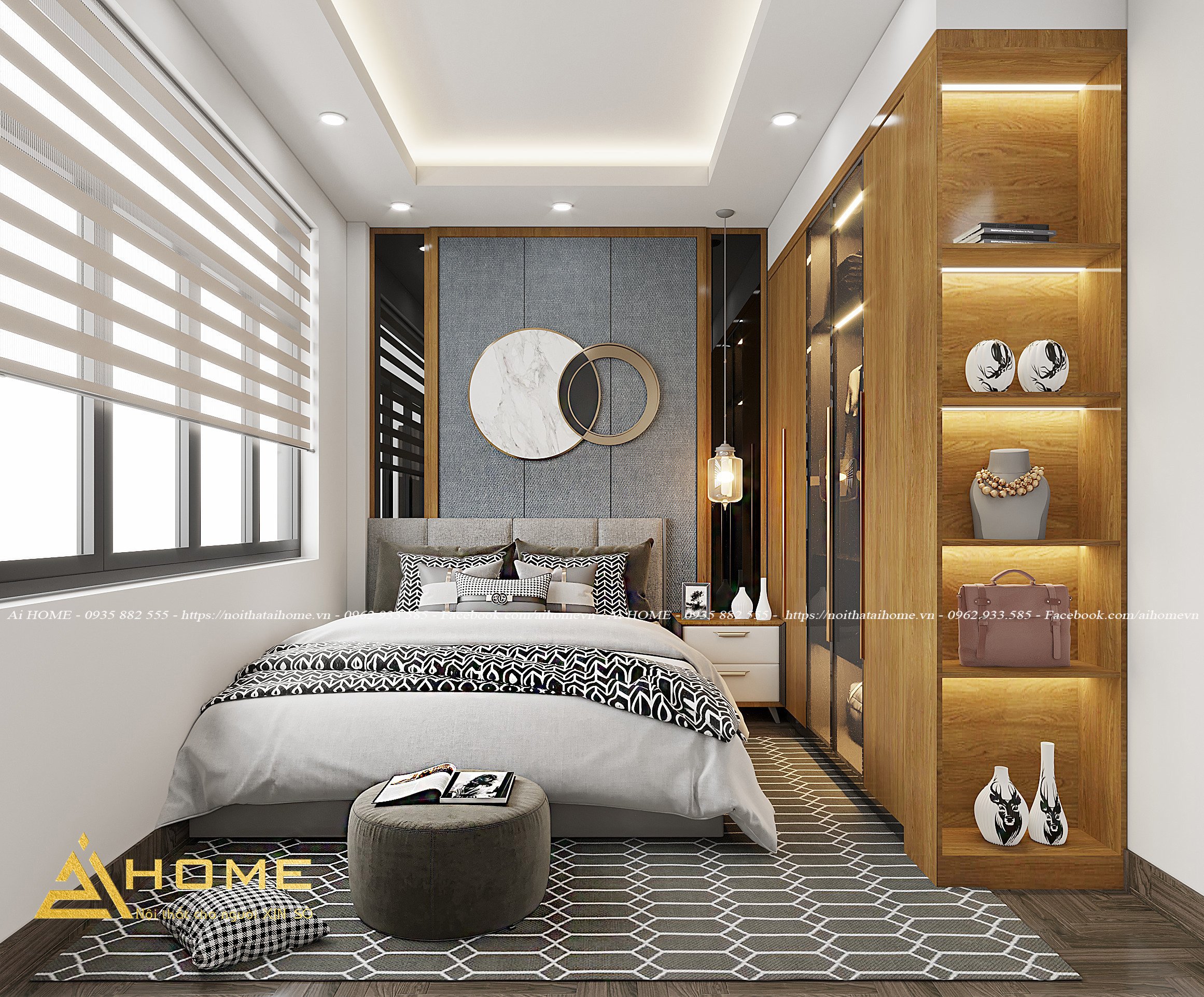 Nội thất nhà phố 40m2