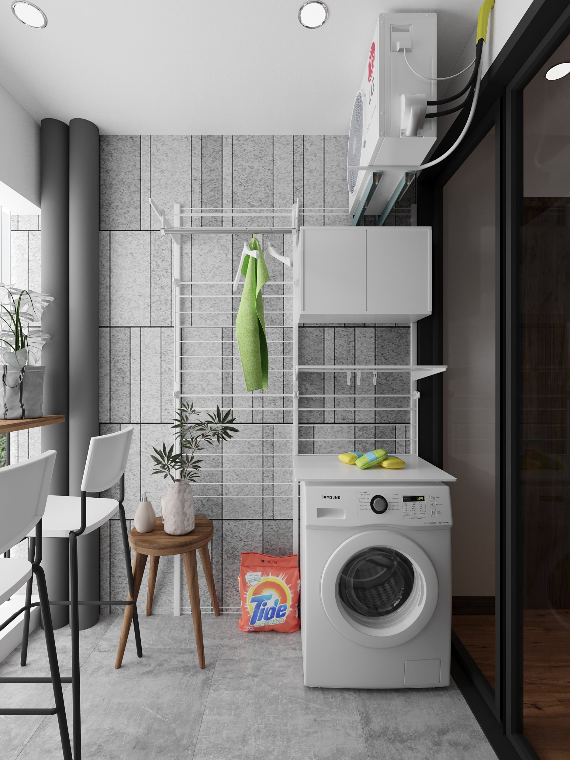 Nội thất chung cư Bạch Đằng Lake View