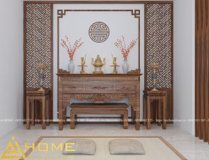Thiết kế phòng thờ tại Hải Dương