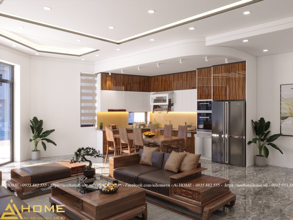 Nội thất gỗ sồi tự nhiên cao cấp tại Hải Dương – Thiết Kế Nội Thất Nhà ...