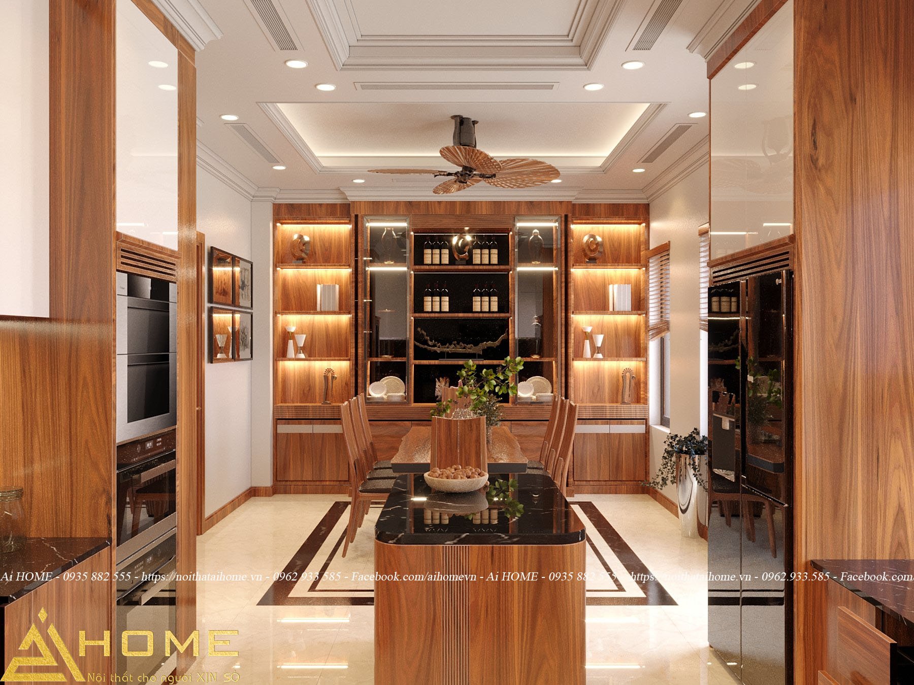 Thiết kế nội thất biệt thự