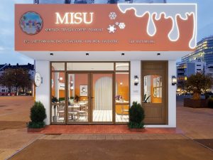 Thiết kế và thi công quán trà sữa tại Hải Dương