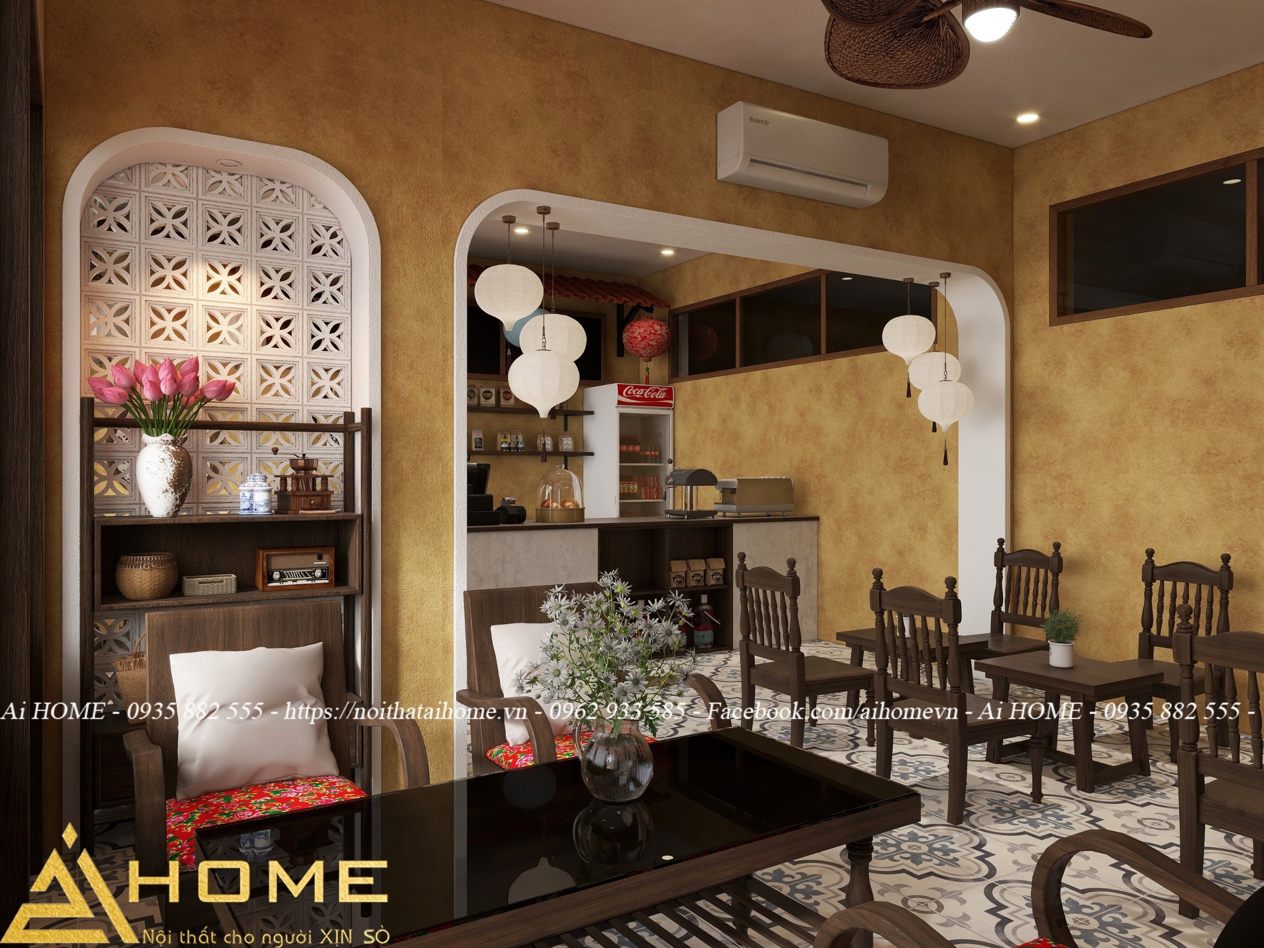 thiết kế nhà hàng bình dân tại Hải Dương