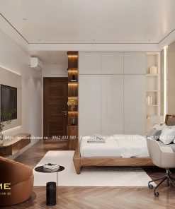 Nội thất gỗ óc chó tại Hải Dương13
