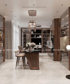 Nội thất gỗ óc chó tại Hải Dương26