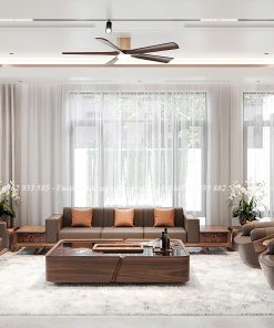 Nội thất gỗ óc chó tại Hải Dương27