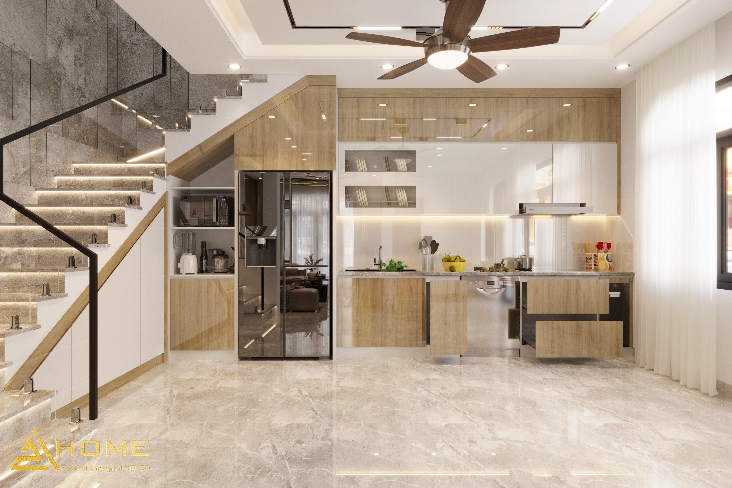 thi công nội thất trọn gói cho người ở nước ngoài 1