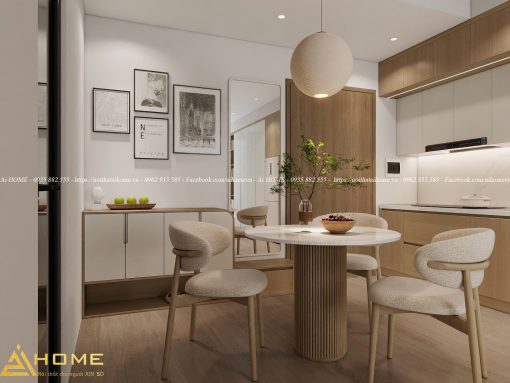 Thiết kế nội thất căn hộ studio 13