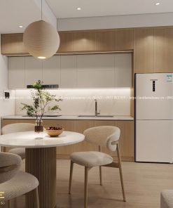 thiết kế nội thất căn hộ studio2