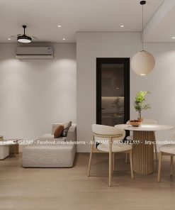 thiết kế nội thất căn hộ studio3