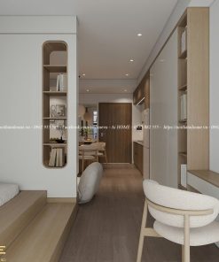 thiết kế nội thất căn hộ studio5