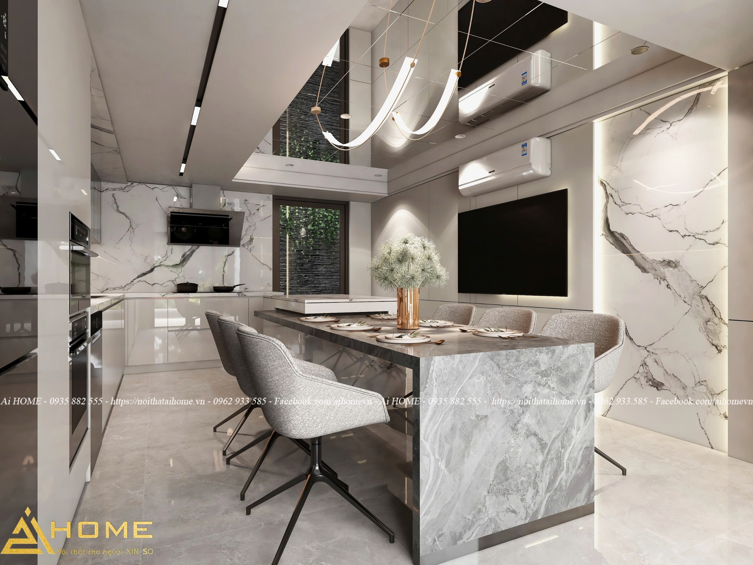 nội thất nhà phố hải dương 8