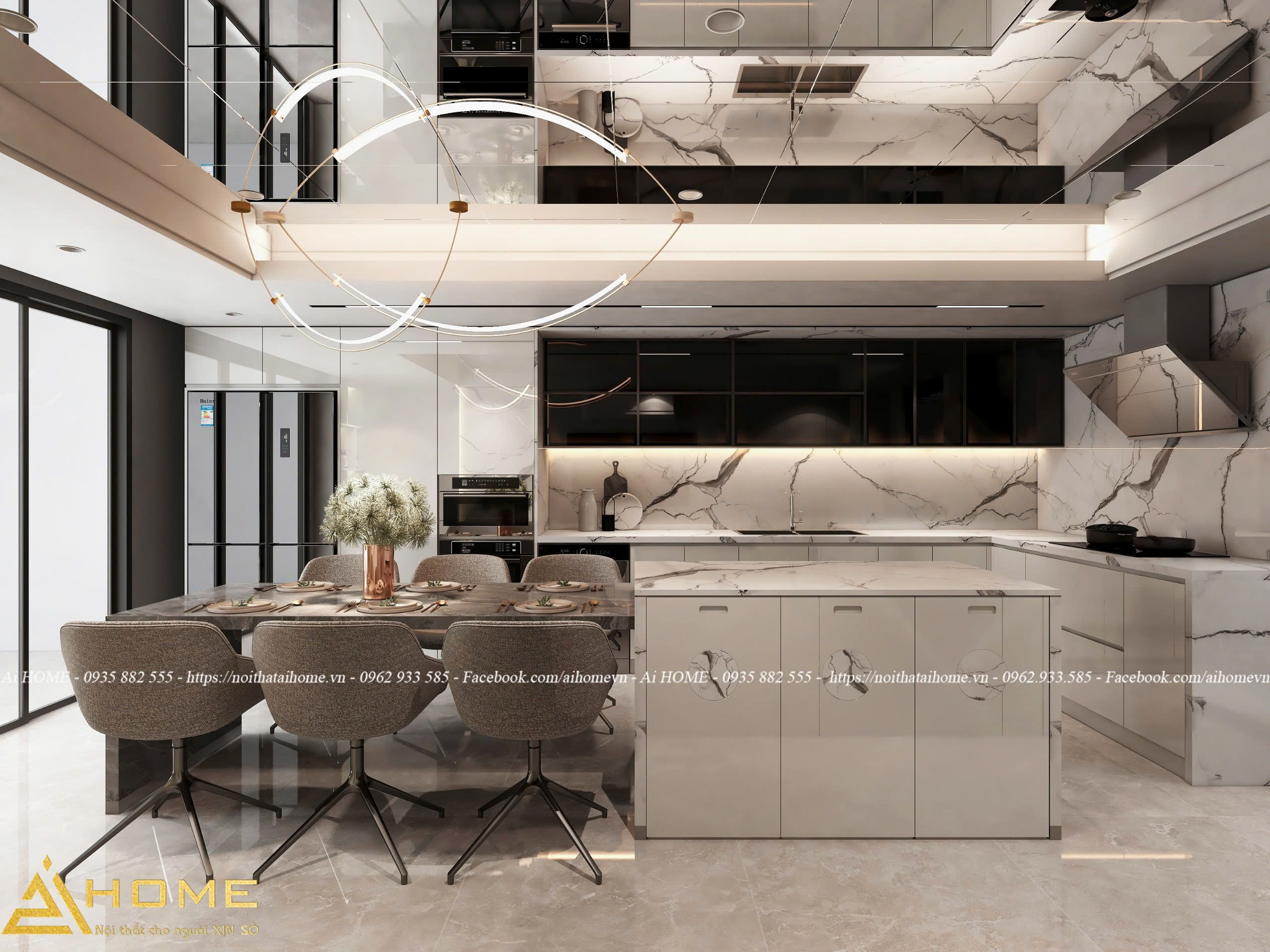 nội thất nhà phố hải dương 9