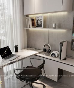 Thiết kế nội thất phòng ngủ nhà phố tại Hải Dương 01